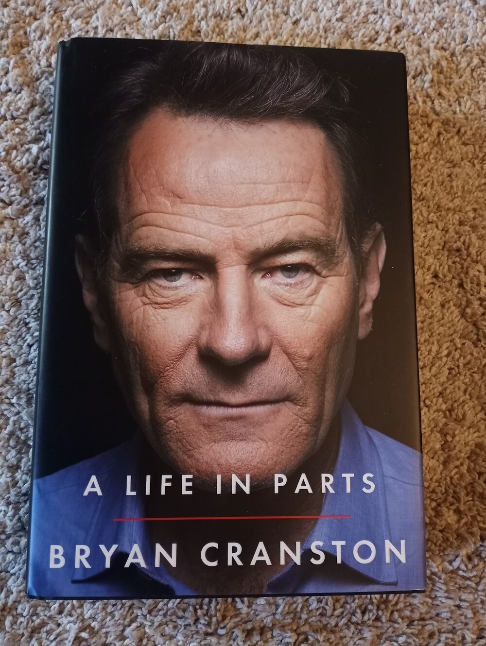 NWT A Life In Parts Book By Bryan Cranston